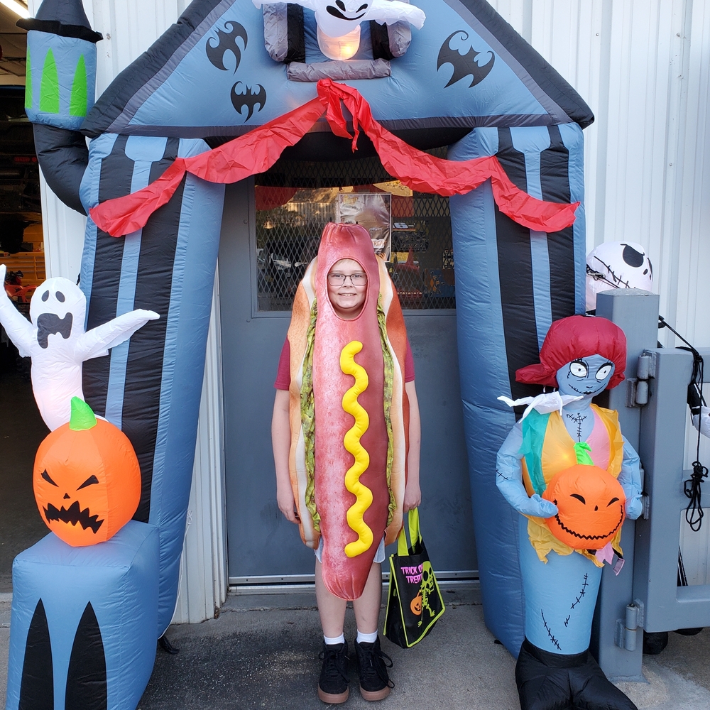 Spirit Red and Yellow Kids Hot Dog Costume